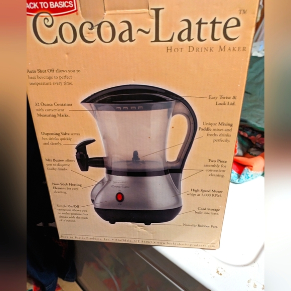 Cocoa Latte hot drink maker in box very good condition - Picture 1 of 8